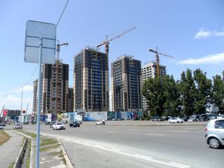 Стройка жилого комплекса