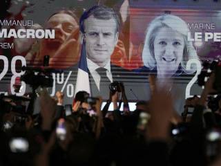 Макрон стал лидером в первом туре президентских выборов во Франции