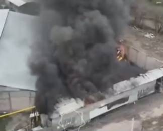 Один рабочий погиб, двое серьезно пострадали при пожаре на складе под Алматы