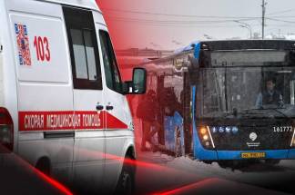 Кровь по всему салону: Алматинка пострадала во время поездки в автобусе