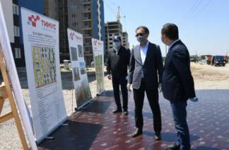 Аким Алматы ознакомился с темпами строительства жилья и социальных объектов
