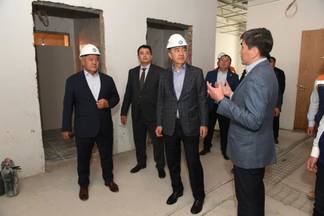 Аким Алматы Бакытжан Сагинтаев посетил с рабочей поездкой Туркестанскую область