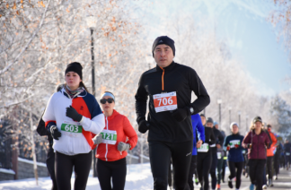 Беговые старты возвращаются: В Алматы пройдет зимний забег Winter Run