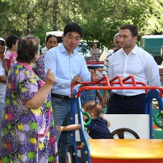 Больше половины дворов отремонтировали в Турксибском районе Алматы