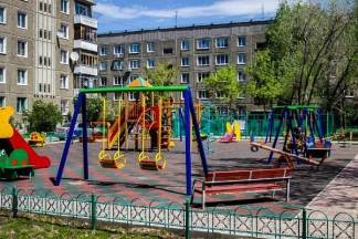 55 дворовых площадок на территориях общего пользования появились в Алматы