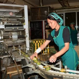 Цех по производству чая и социальный магазин открыли в Алматы