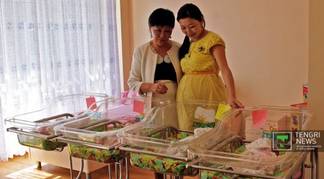 В Алматы родились четверняшки
