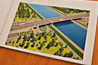 Для строительства моста через реку Чаган придется вырубить рощу из 1 500 деревьев