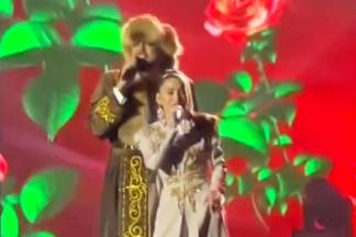 Филипп Киркоров в образе казахского бая зажег с Индирой Елемес
