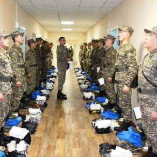 В Казахстане началась войсковая стажировка кадетов