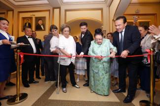 Камерный зал в честь «Короля баритонов» открыли в одном из театров Алматы