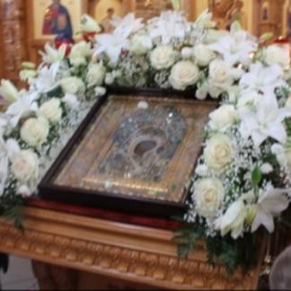Как алматинцы встретили чудотворную Казанскую икону Божией Матери