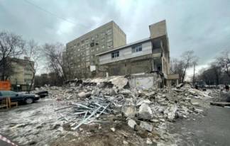 Крупный объект снесли в центре Алматы