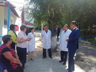 В микрорайоне Тау-Самал открылась врачебная амбулатория «Каменское плато»