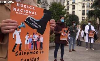 Медики Испании начали всеобщую национальную забастовку