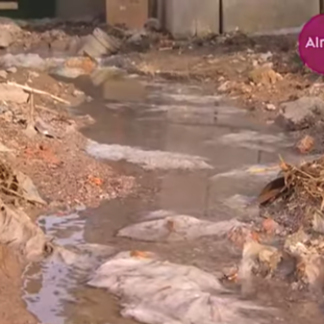 В Алматы спорткомплекс загрязняет реку канализацией