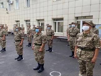 Алматинские призывники намерены служить в элитных войсках