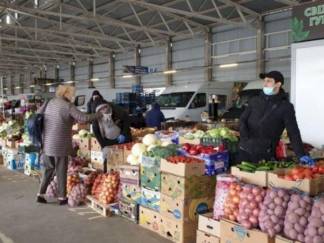 Социальные лавки открыты на шести крупных продовольственных рынках Алматы