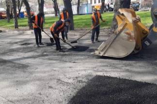 О ходе ремонта и строительства дорог в Алматы