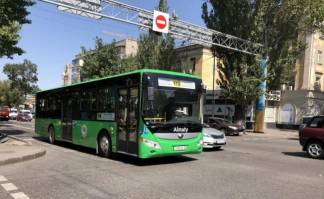 О работе общественного транспорта в Алматы в период усиленного карантина
