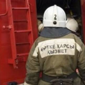 В офисном помещении произошел пожар в Алматы
