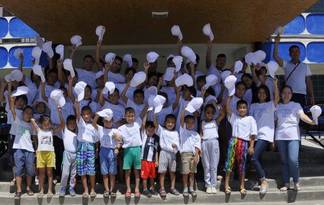 КазНУ им. аль-Фараби организовал для школьников Арыси отдых на озере Иссык-Куль
