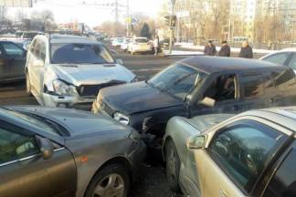 Ответственность водителя, спровоцировавшего крупную аварию в Алматы, была застрахована в СК «Евразия»