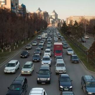 На некоторых улицах Алматы будет перекрыто движение для автотранспорта