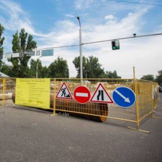 Список перекрытых дорог в Алматы из-за ремонта