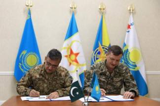 План военного сотрудничества подписали оборонные ведомства Казахстана и Пакистана