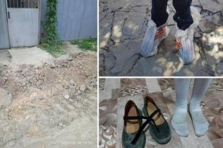 «По колено в пыли, с опухшими глазами»: родители школьников бьют тревогу в Алматы