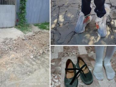 «По колено в пыли, с опухшими глазами»: родители школьников бьют тревогу в Алматы