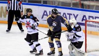 Хоккейный клуб «Алматы» по сложившейся традиции обменялся победами в сдвоенных домашних играх регулярного сезона чемпионата Казахстана