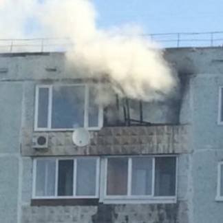 В 5-ти этажном доме Алматы произошел пожар