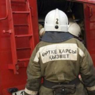 В одном из общежитий Алматы произошел пожар
