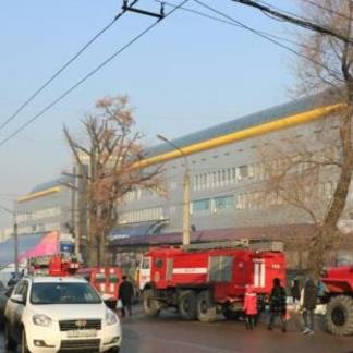 В Алматы произошел пожар в цеху по производству продуктов питания