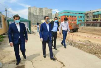 В Ауэзовском районе Алматы в новом учебном году откроется школа на 1200 мест