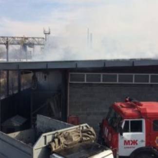 В Жетысуском районе Алматы горели складские помещения