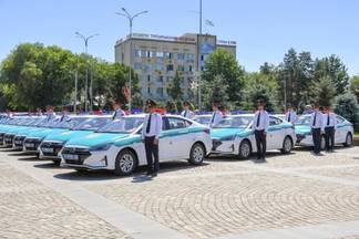 Полиция Алматинской области обеспечена служебным транспортом на 98,7%