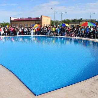 Первый открытый плавательный бассейн торжественно презентовали в Экибастузе