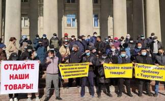 Сразу пять митингов проходит в Бишкеке