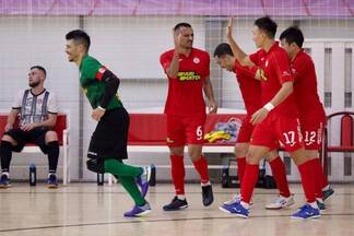 Алматинский футзальный клуб «Кайрат» одержал четыре победы в четырех матчах