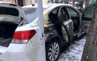 Заказной поджог автомобиля раскрыт в Алматы
