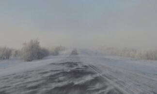 Закрыто движение на одной из автодорог в Алматинской области