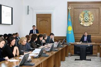 В Алматы состоялось заседание регионального штаба по внедрению обязательного социального медицинского страхования