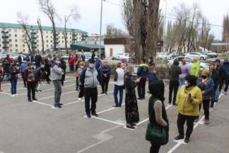 В Алматинской области учли негативный опыт столпотворений за пособием