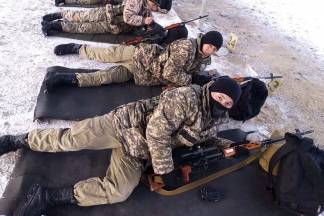 В десантно-штурмовых войсках Казахстана выбрали лучших снайперов